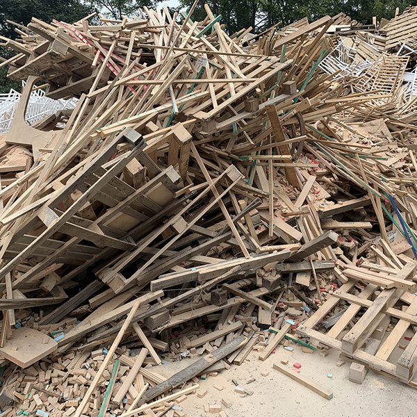 legno bancali cumulo